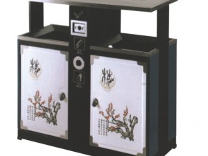 搪瓷系列垃圾桶
